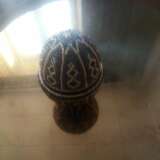 Пасхальное деревянное яйцо Натуральное дерево Инкрустация мозаика Авторская работа Украина 2024 г. - фото 1