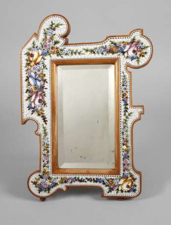 Feiner italienischer Spiegel Mikromosaik - Foto 1