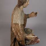 Geschnitzte Heiligenfigur - Foto 7