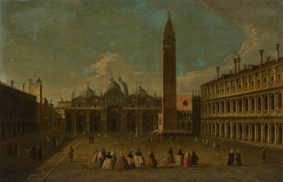 ATTRIBUTED TO APOLLONIO DOMENICHINI, FORMERLY KNOWN AS THE MASTER OF THE LANGMATT FOUNDATION VIEWS (ACTIVE VENICE CIRCA 1740-1770) - Foto 1
