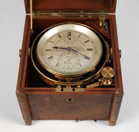 Marine-Schiffschronometer England - Foto 1