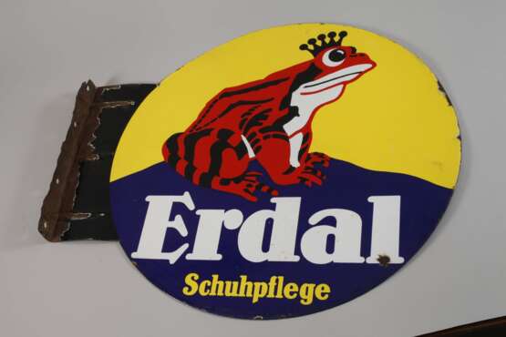 Emailleschild Erdal - photo 3