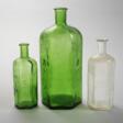 Drei historische Apothekerflaschen - Auktionsware
