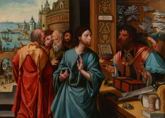 CIRCLE OF PIETER COECKE VAN AELST (AELST 1502-1550 BRUSSELS) AND THE MASTER OF THE BRUSSELS CALLING OF SAINT MATTHEW (ACTIVE ANTWERP CIRCA 1520-1550) - фото 1