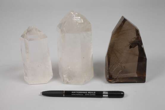 Konvolut Bergkristall und Rauchquarz - фото 2