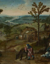 CIRCLE OF JOACHIM PATINIR (?DINANT OR BOUVIGNES C. 1480-1524 ANTWERP) AND ATTRIBUTED TO THE MASTER OF THE LOUVRE MADONNA (ACTIVE ANTWERP, EARLY 16TH CENTURY)