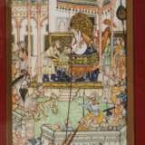 Drei indo-persische Miniaturmalereien - photo 3