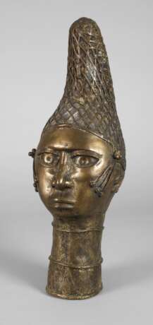 Bronzeskulptur Westafrika - Foto 1