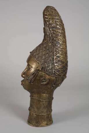 Bronzeskulptur Westafrika - photo 5