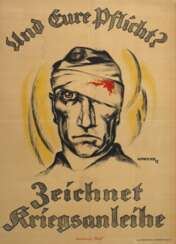 Plakat Kriegsanleihe 1. Weltkrieg