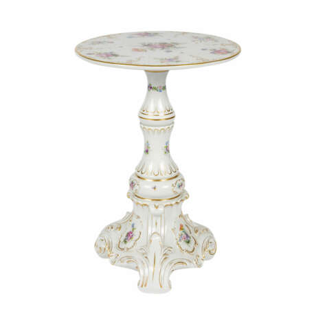 SITZENDORF Porzellan-Tisch, 20. Jahrhundert - Foto 3