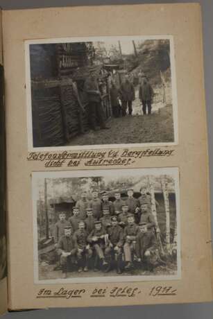 Dienstzeitfotoalbum 1. Weltkrieg - Foto 2