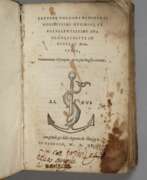 Antiquarische Bücher. Lettere volgari 1544
