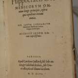 Die Werke des Hippocrates 1546 - photo 2