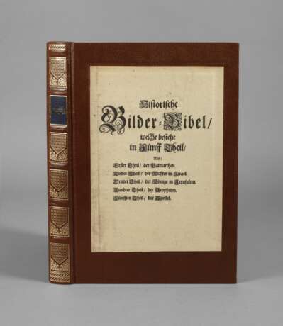 Historische Bilder-Bibel 1700 - фото 1
