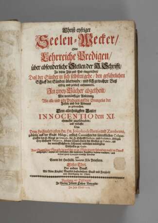 Christ-eyfriger Seelen-Wecker 1718 - photo 1