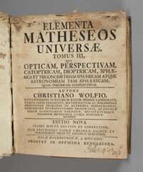 Elementa Matheseos Universae 1735