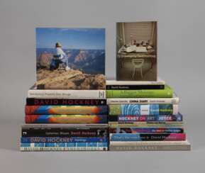 Große Sammlung Fachliteratur David Hockney