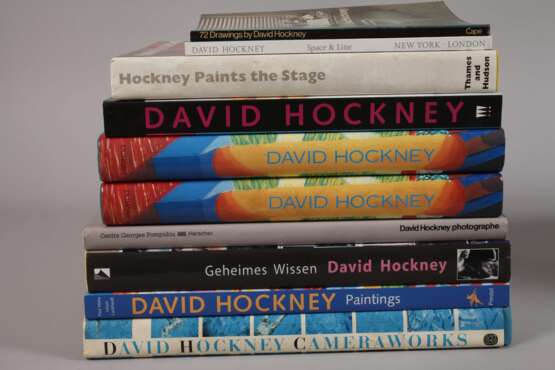 Große Sammlung Fachliteratur David Hockney - Foto 2