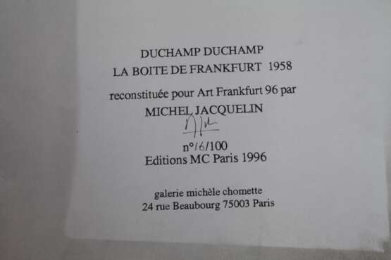 Edition Art Frankfurt 1996 Michael Jacquelin - Foto 2