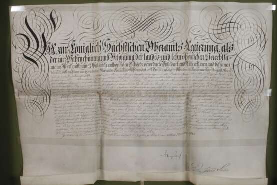 Brief an Friedrich August, König von Sachsen - фото 2