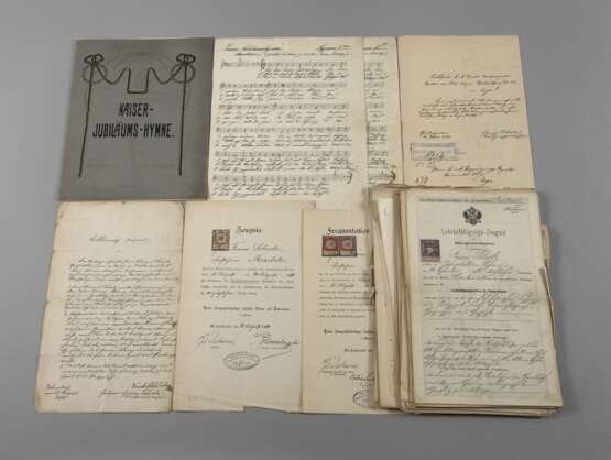 Urkunden- und Zeugnisnachlass k. u. k. Monarchie - Foto 1