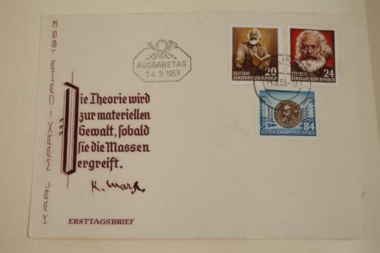 Briefmarkensammlung BRD und DDR - Foto 11