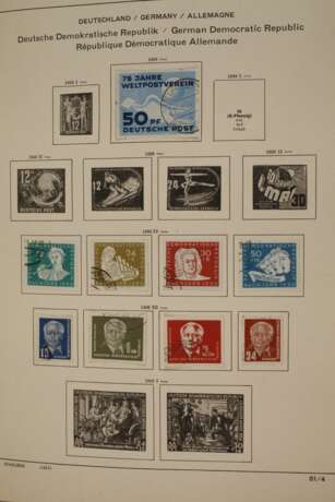 Briefmarkensammlung BRD und DDR - photo 12