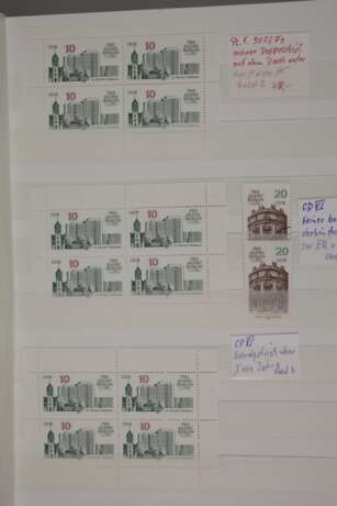 Briefmarkensammlung Spezialmarken DDR - photo 11