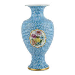 MEISSEN große "Vergissmeinnicht"-Vase, 19. Jahrhundert