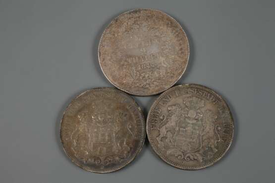 Konvolut Silbermünzen Kaiserreich - Foto 2