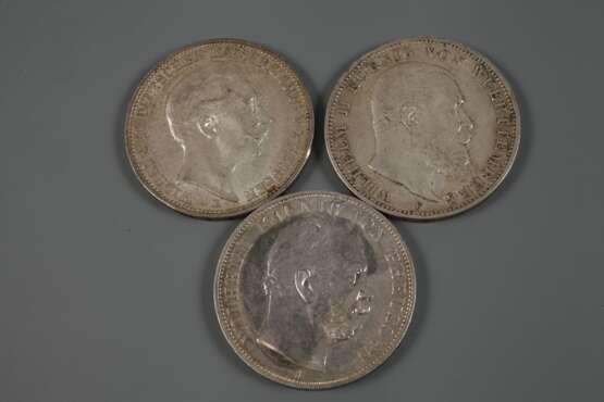 Konvolut Silbermünzen Kaiserreich - фото 4