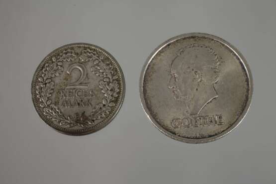Konvolut Silbermünzen Weimarer Republik - photo 2