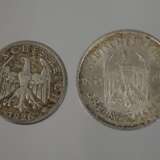 Konvolut Silbermünzen Weimarer Republik - фото 3