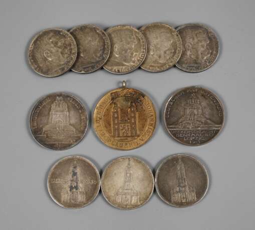 Konvolut Silbermünzen Deutsches Reich - photo 1