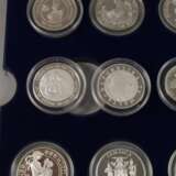 Konvolut Silbermünzen Vereinte Nationen - Foto 3
