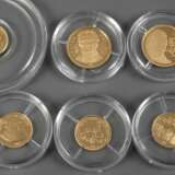 Sechs Goldmünzen - Foto 1