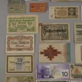 Konvolut alte Geldscheine und Silbermedaillen - photo 2