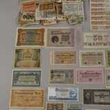 Konvolut alte Geldscheine, Notgeld und Aktien - фото 2