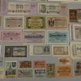 Konvolut alte Geldscheine, Notgeld und Aktien - фото 3