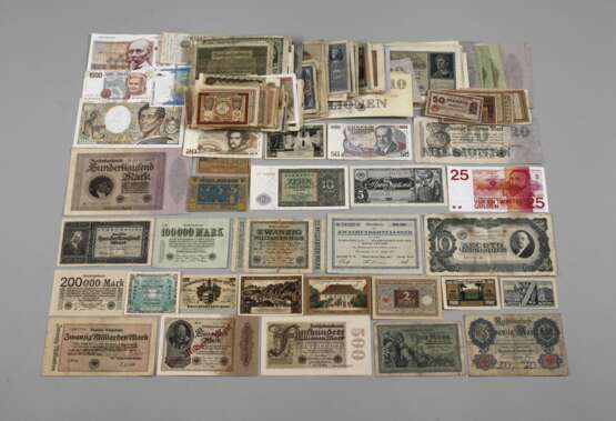 Konvolut alte Geldscheine - photo 1