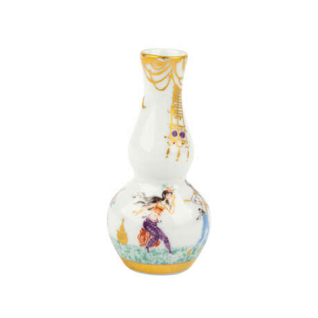 MEISSEN Mini-Vase "1001 Nacht", 20. Jahrhundert - Foto 1