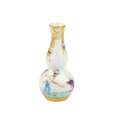 MEISSEN Mini-Vase "1001 Nacht", 20. Jahrhundert - Foto 2