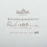 ROSENTHAL 6 Künstler-Platzteller "Roy Lichtenstein", 1990, LIMITIERT! - Foto 2