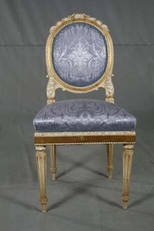 Paar Stühle Louis XVI. - Foto 4