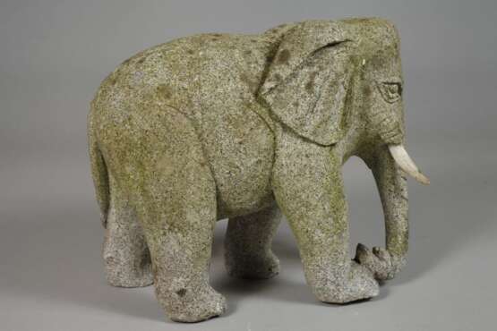 Gartenfigur Elefant - photo 3
