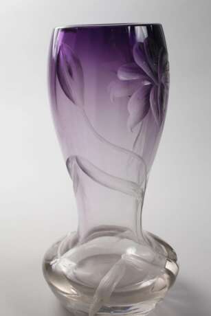 Moser Karlsbad Vase "Violettin" - photo 2