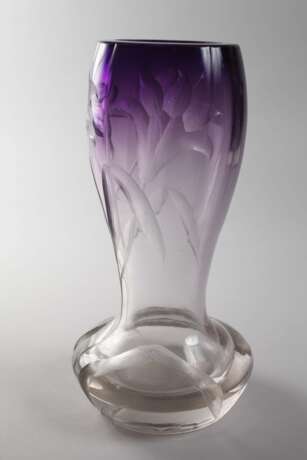 Moser Karlsbad Vase "Violettin" - фото 3