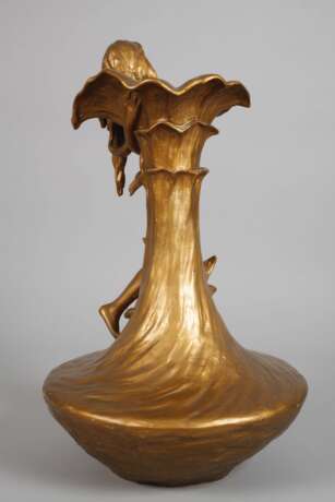 Goldscheider Wien figürliche Vase - Foto 5