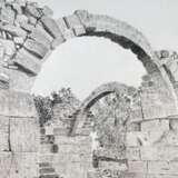 Замок сорока колонн. Пафос. краски масло Brossage à sec реализм Paysage architectural Chypre 2024 - photo 1